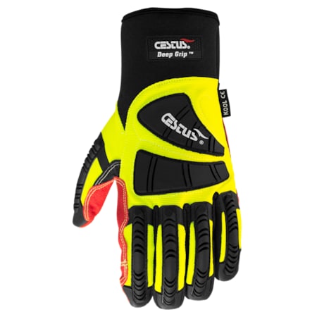 Work Gloves , Deep Grip Kool #3056 PR L